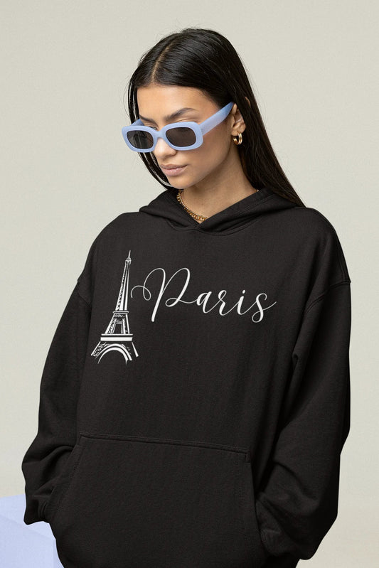 Paris Graphic Soft Hoodie