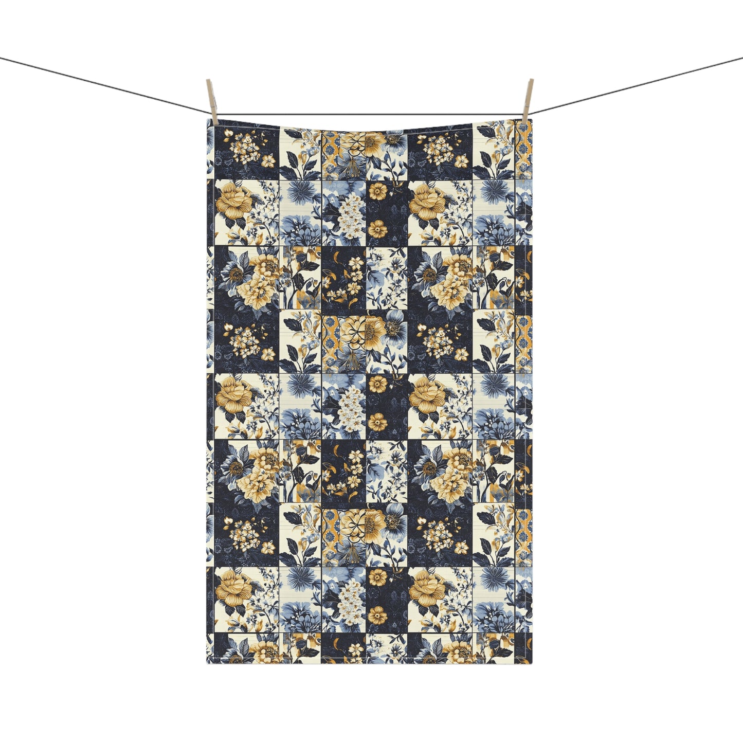 French Patchwork 5 Tea Towel