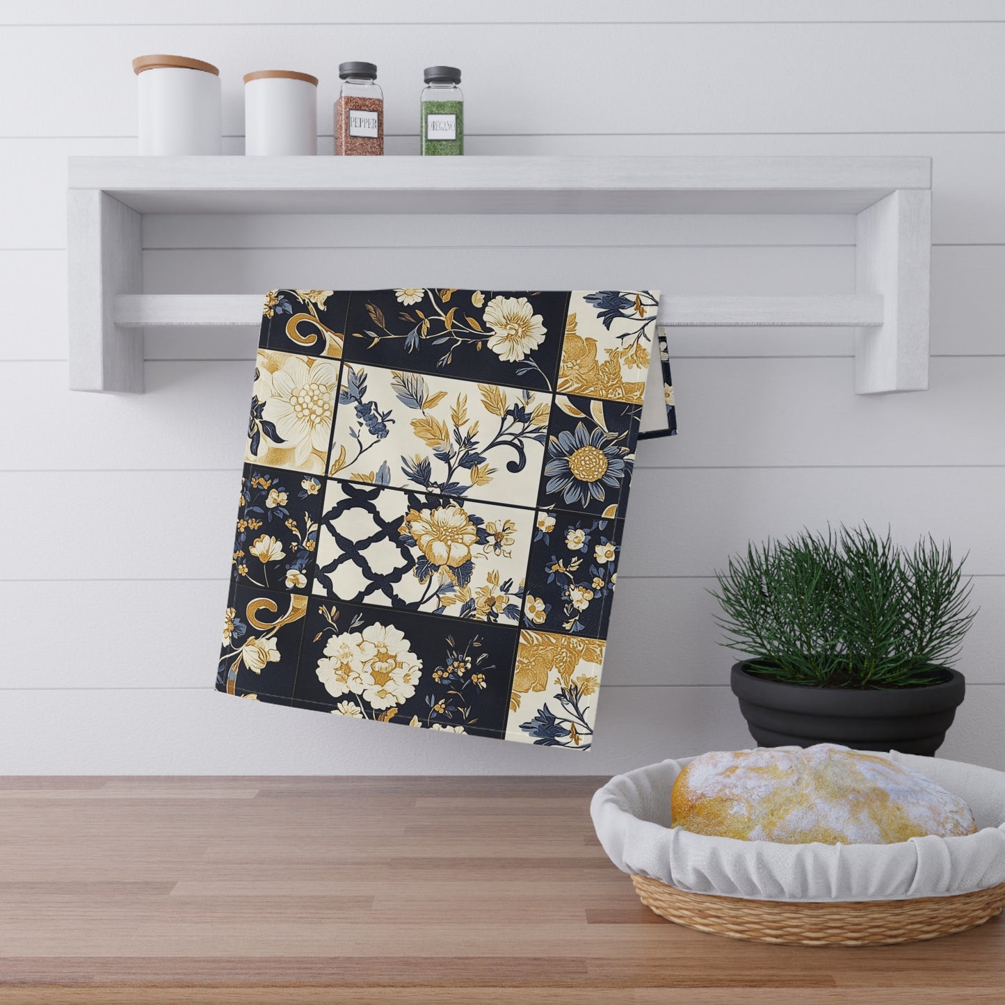 French Patchwork 2 Tea Towel