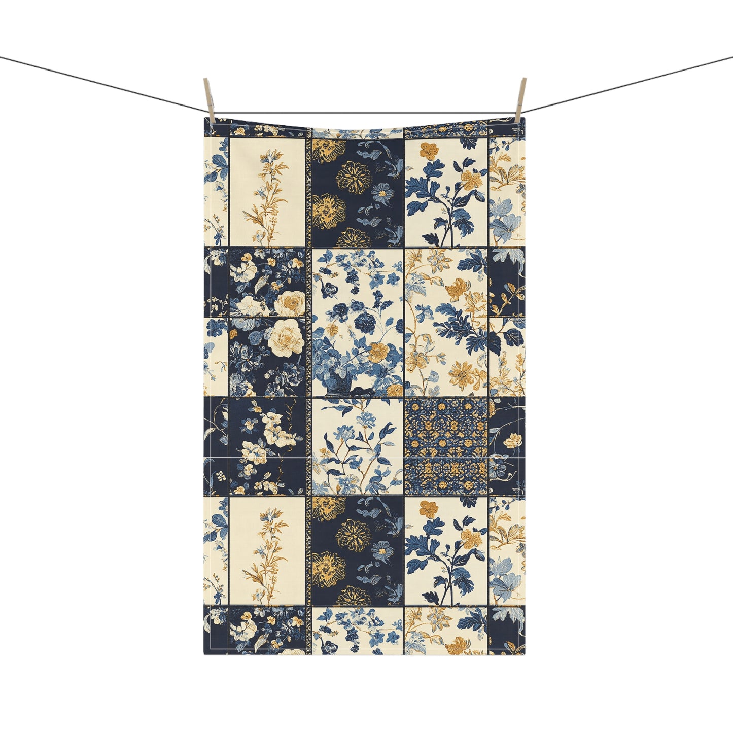 French Patchwork 14 Tea Towel