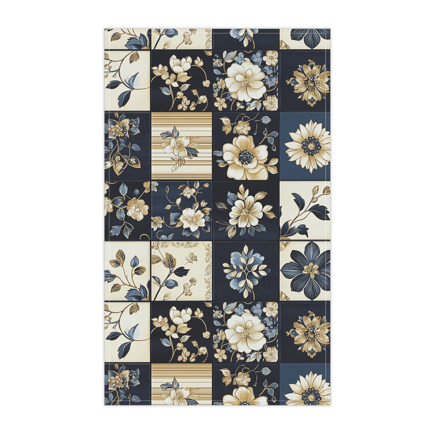 French Patchwork 4 Tea Towel