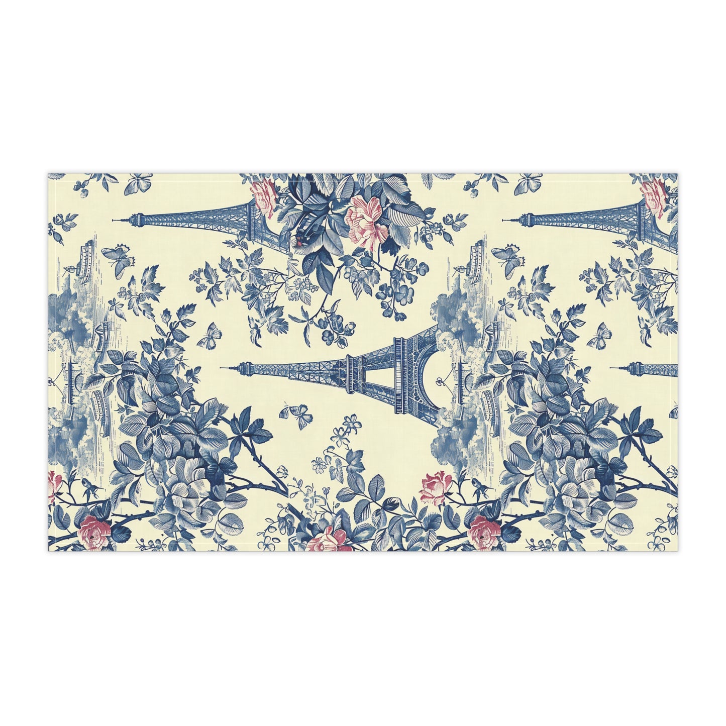 Toile De Jouy Tea Towel (cotton twill)