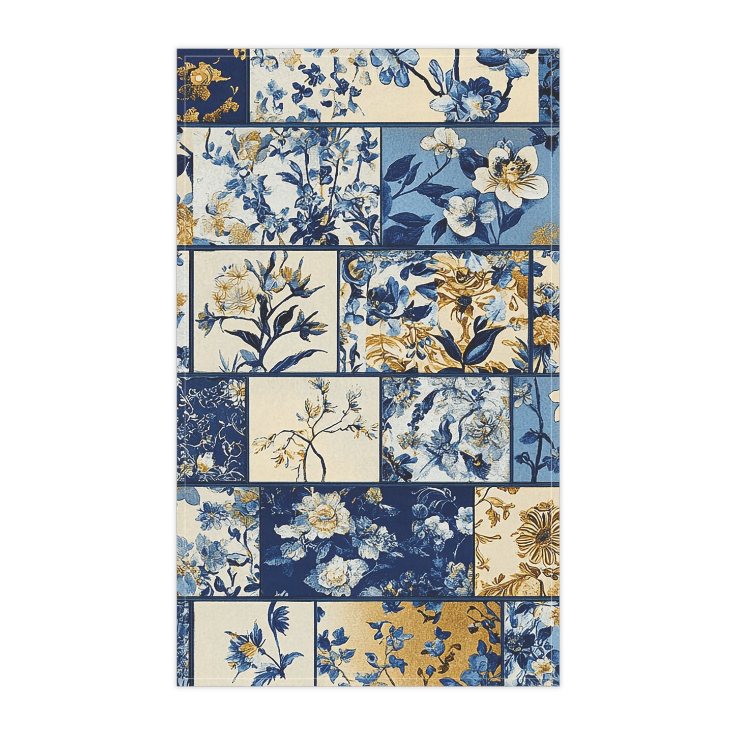 French Patchwork 12 Tea Towel