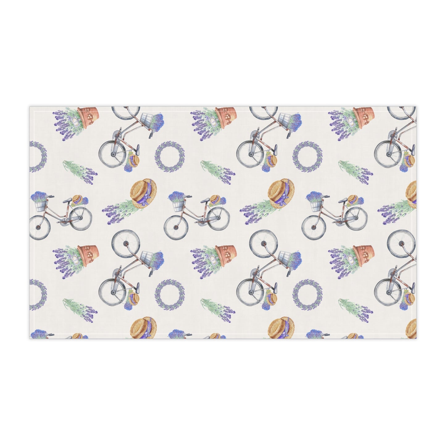 Lavender Fun 5 Tea Towel