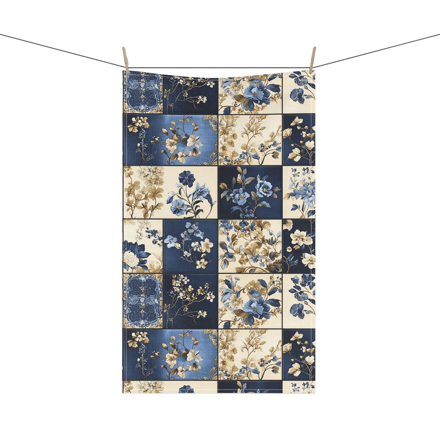 French Patchwork 22 Tea Towel