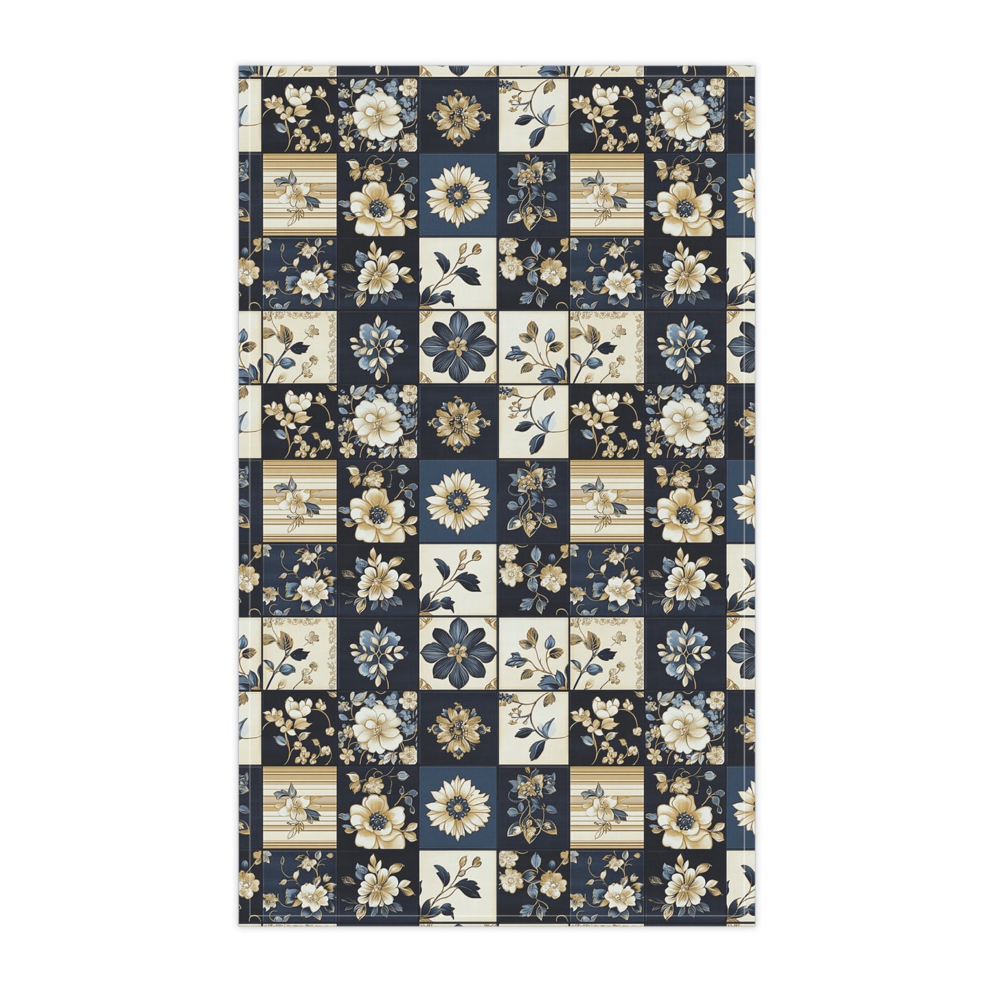 French Patchwork 3 Tea Towel