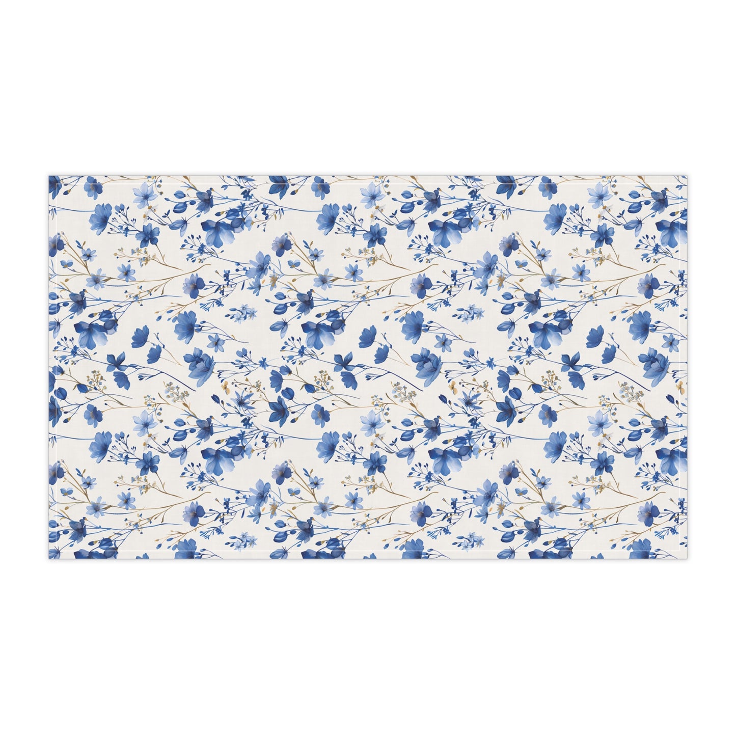 Blue Floral French Cottagecour 6 Tea Towel
