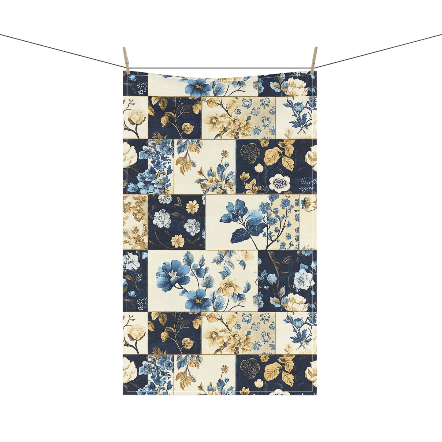 French Patchwork 20 Tea Towel