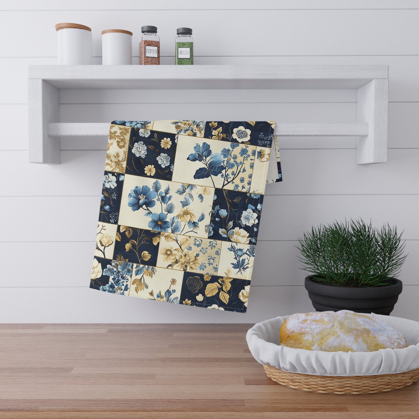 French Patchwork 20 Tea Towel