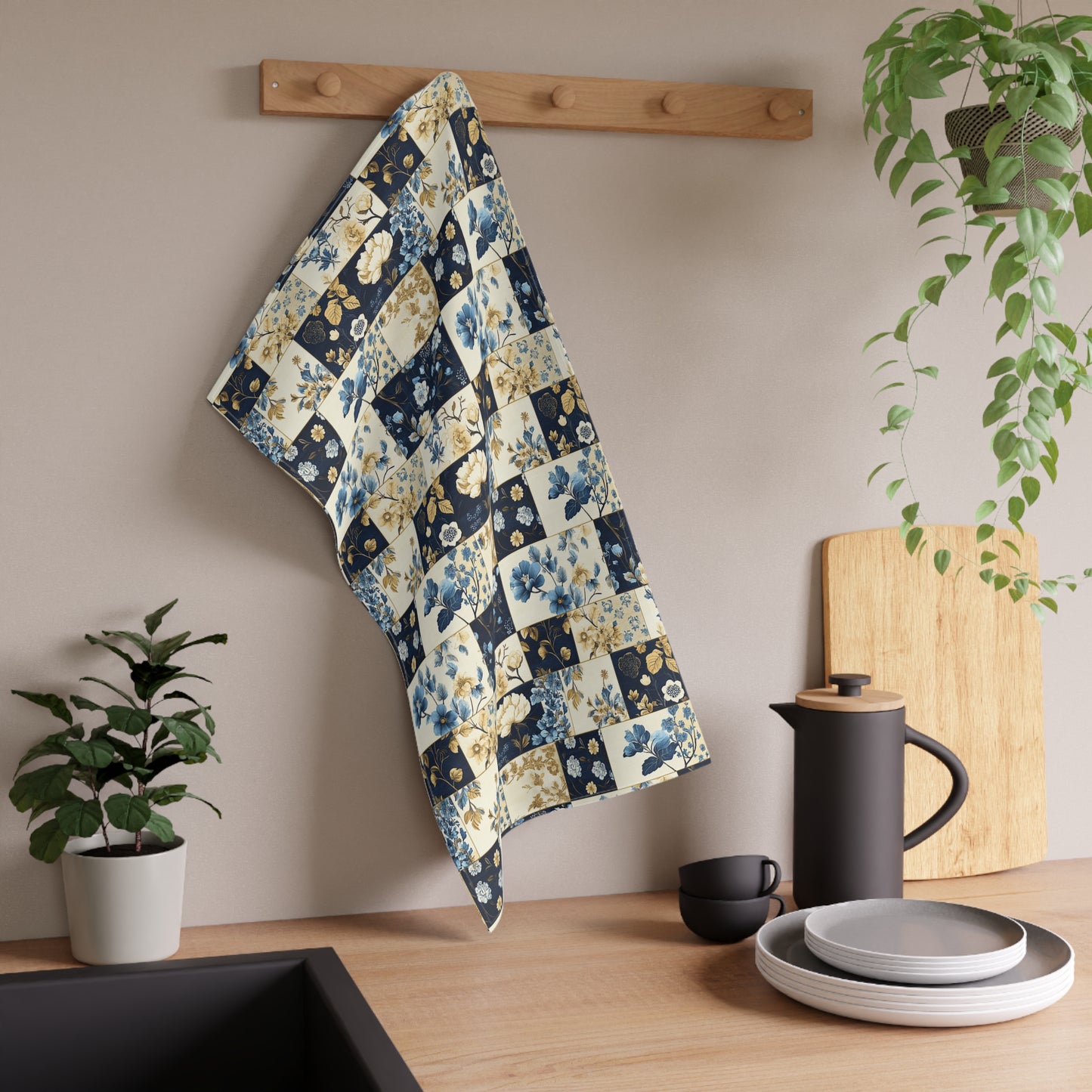 French Patchwork 19 Tea Towel