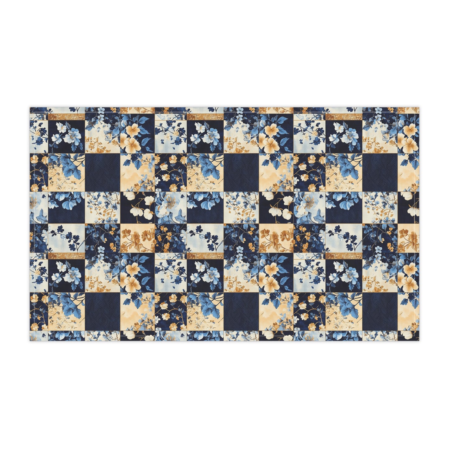 French Patchwork 9 Tea Towel