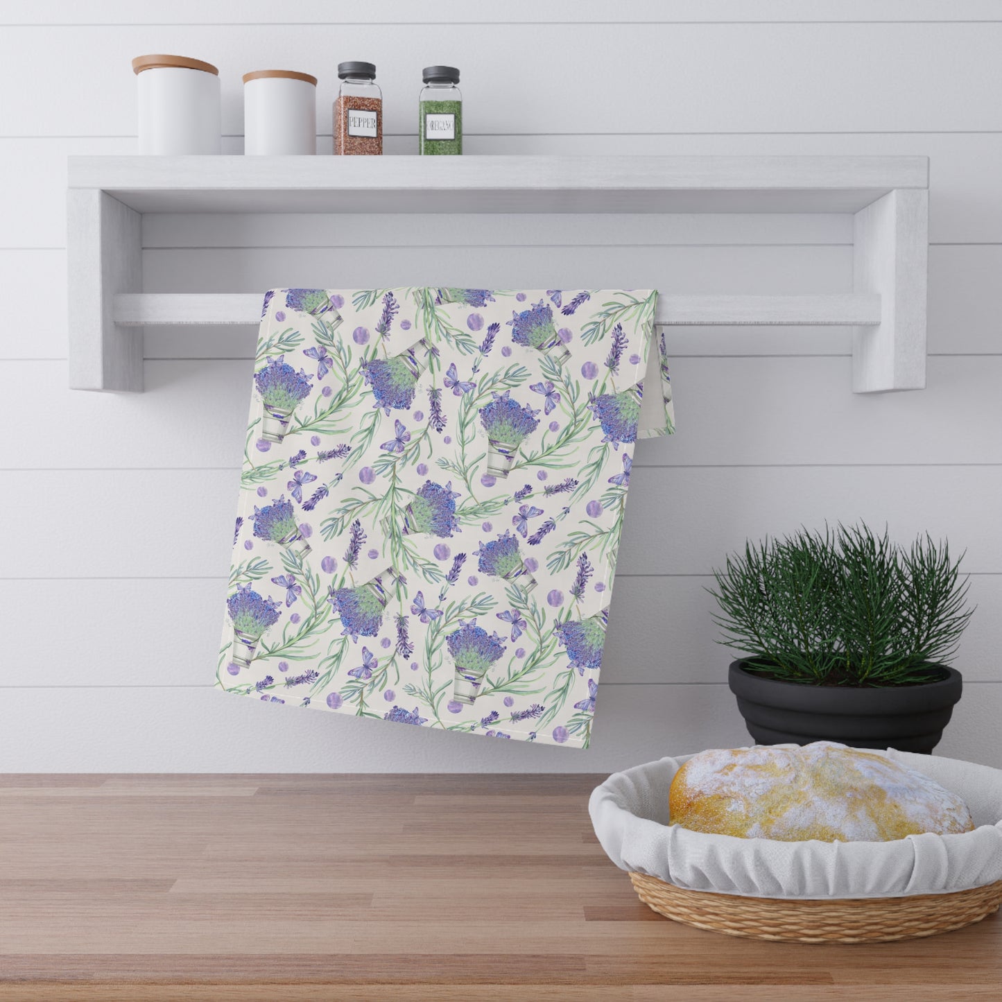 Lavender Fun 4 Tea Towel