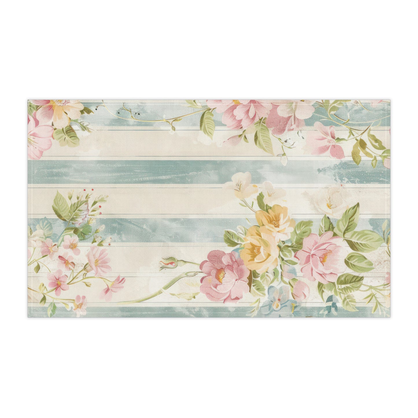 Vintage French Wall Paper 5 Tea Towel