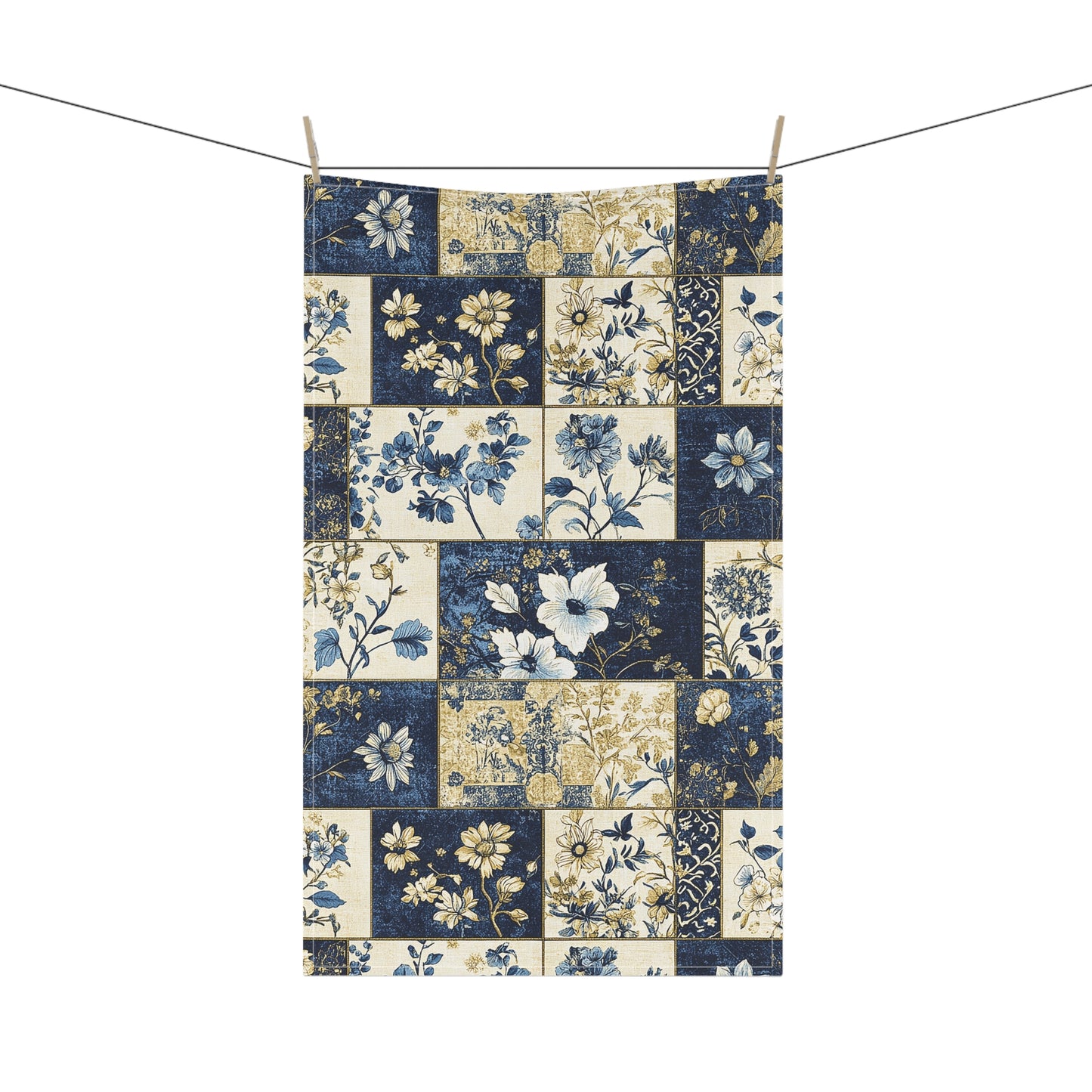 French Patchwork 24 Tea Towel