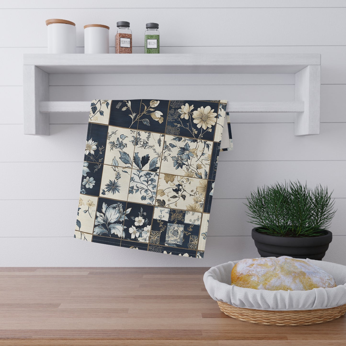 French Patchwork 16 Tea Towel