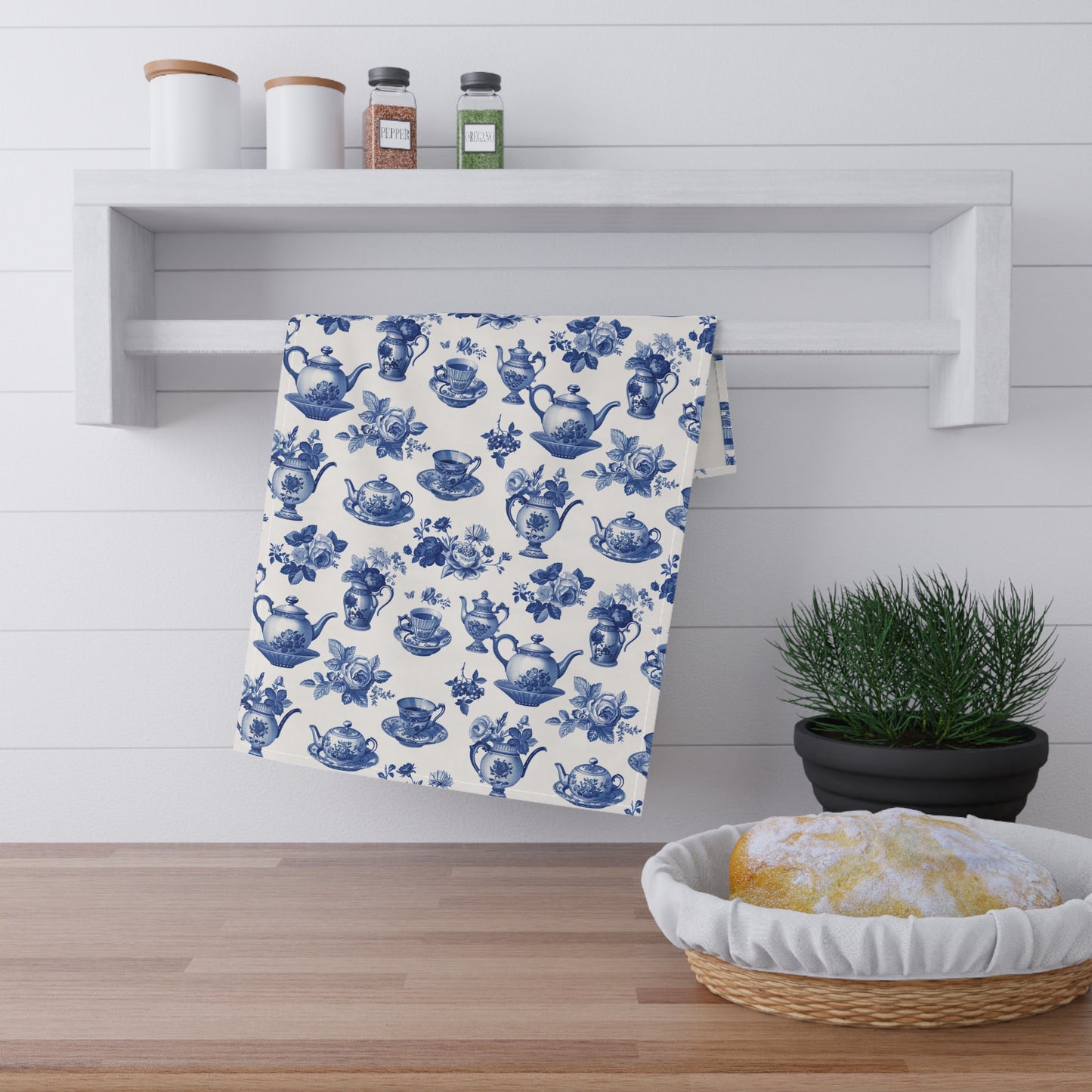Tea Chinoise 1 Tea Towel