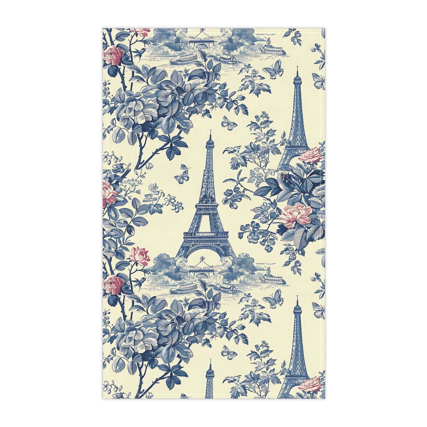 Toile De Jouy Tea Towel (cotton twill)
