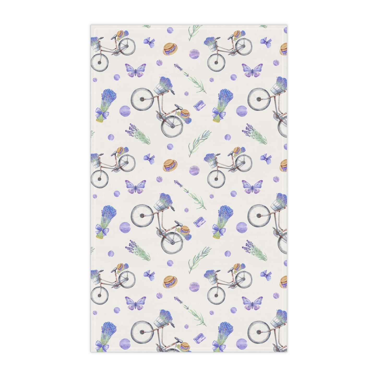 Lavender Fun 1 Tea Towel