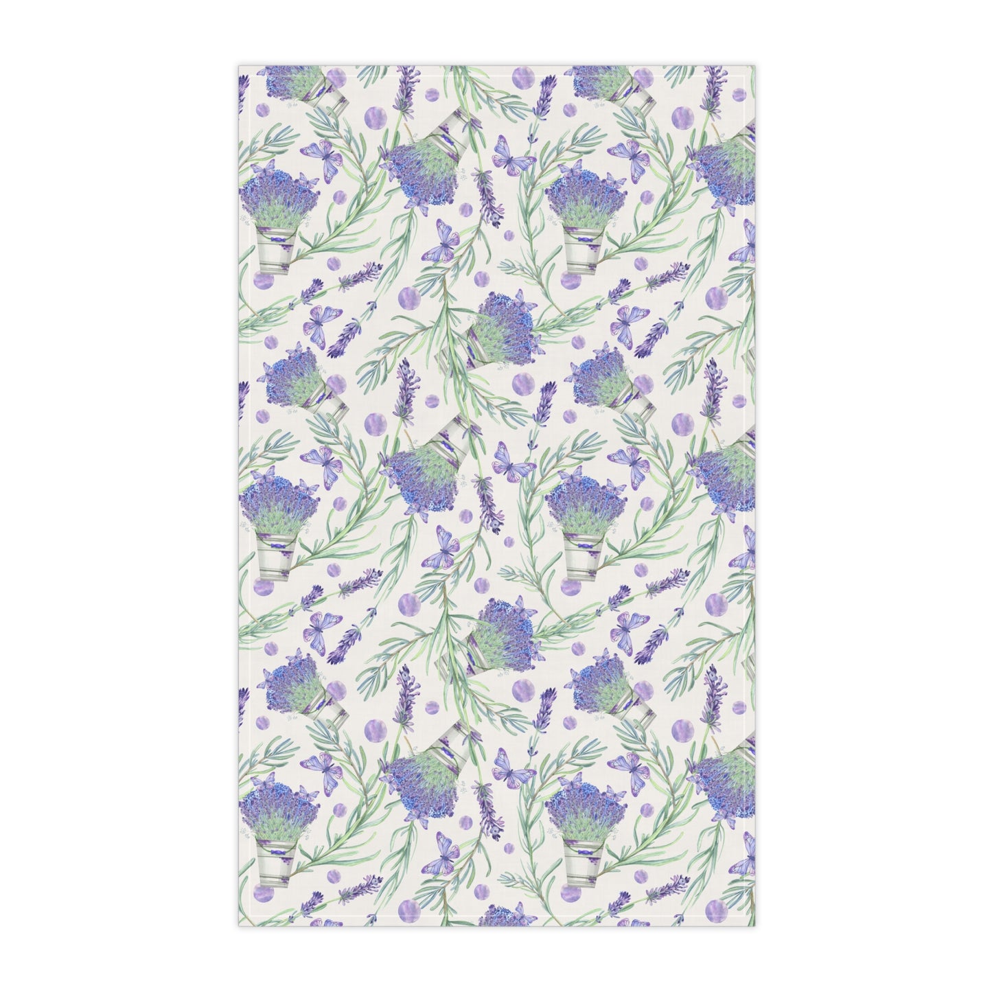 Lavender Fun 4 Tea Towel