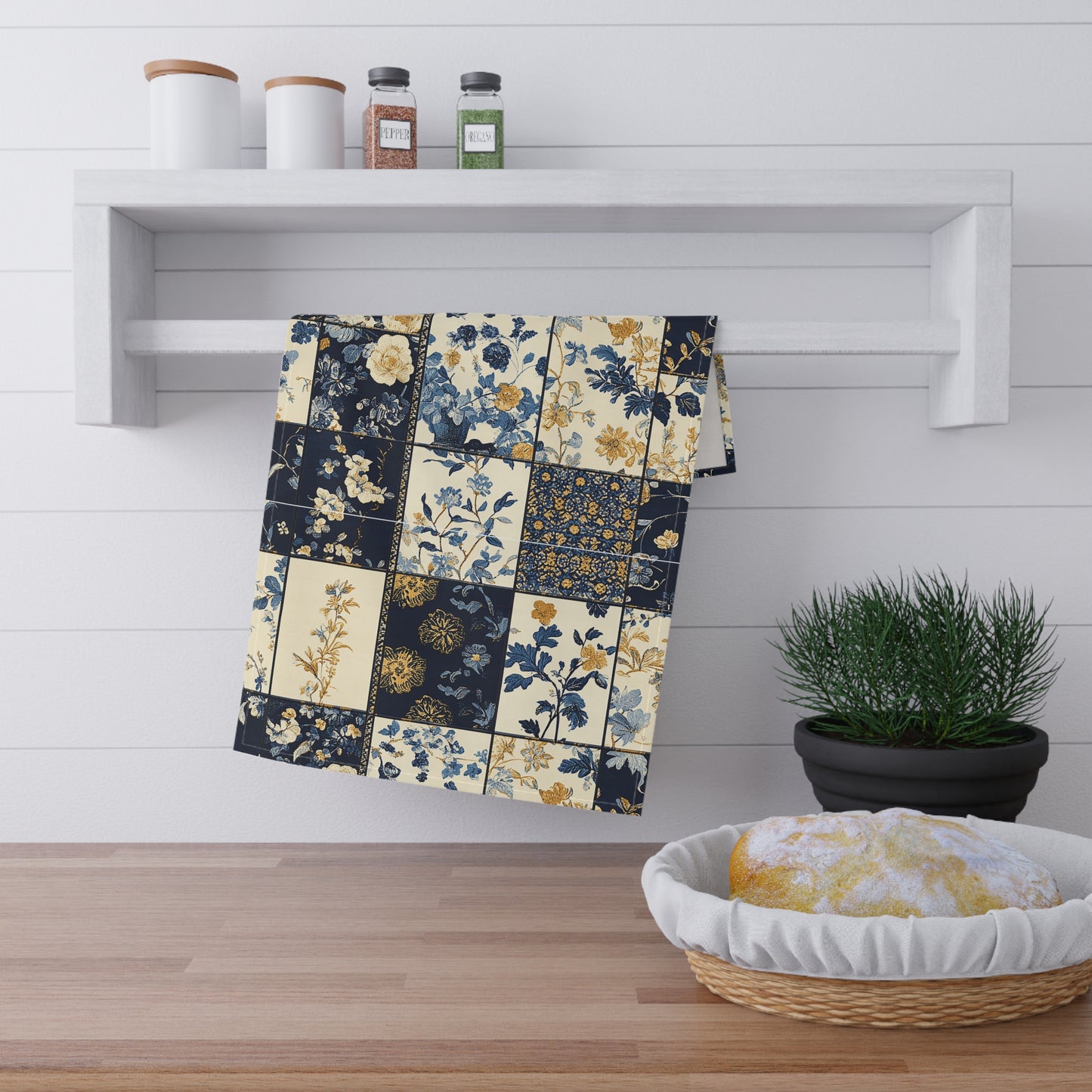 French Patchwork 14 Tea Towel
