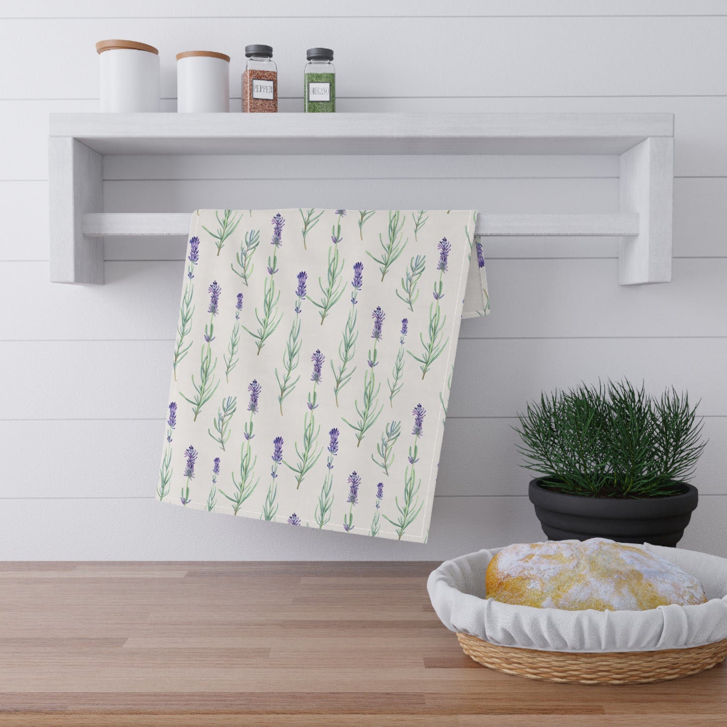 Lavender Fun 10 Tea Towel