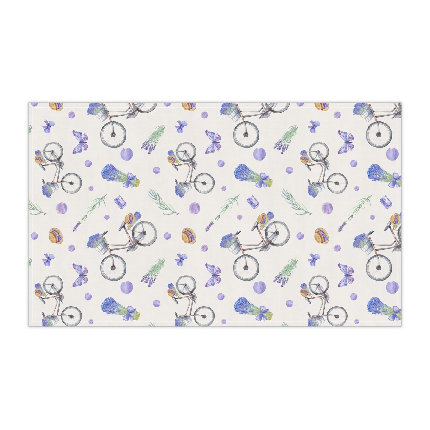 Lavender Fun 1 Tea Towel
