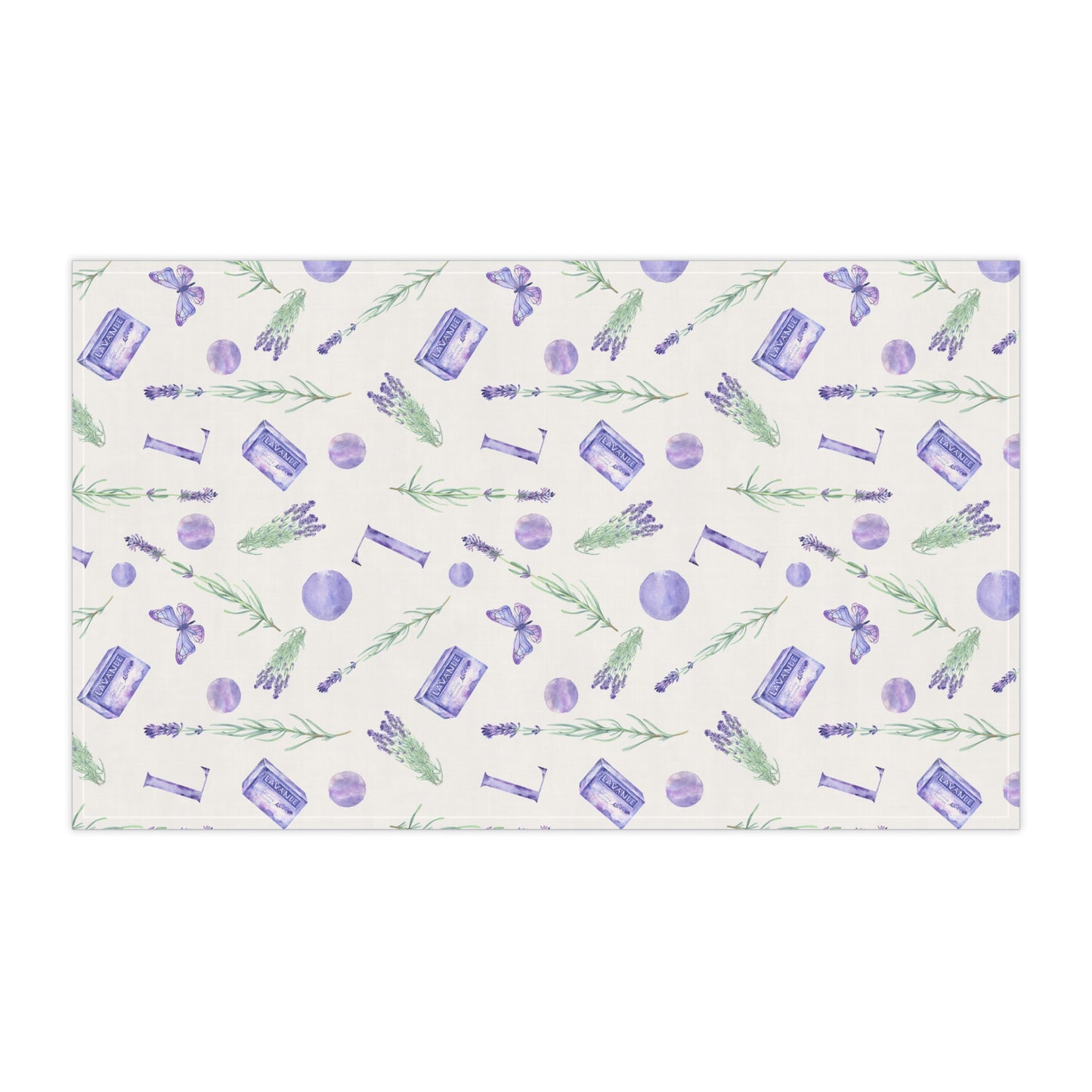 Lavender Fun 6 Tea Towel