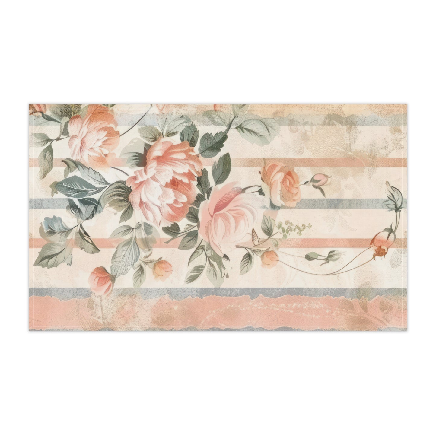 Vintage French Wall Paper 12 Tea Towel