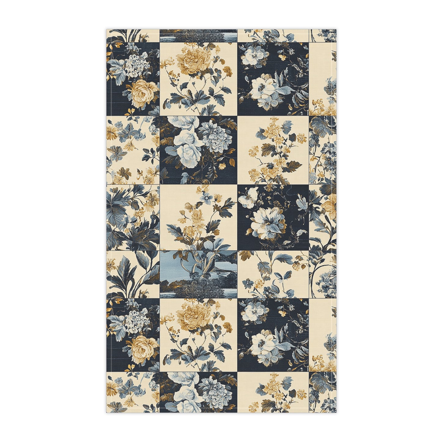 French Patchwork 18 Tea Towel
