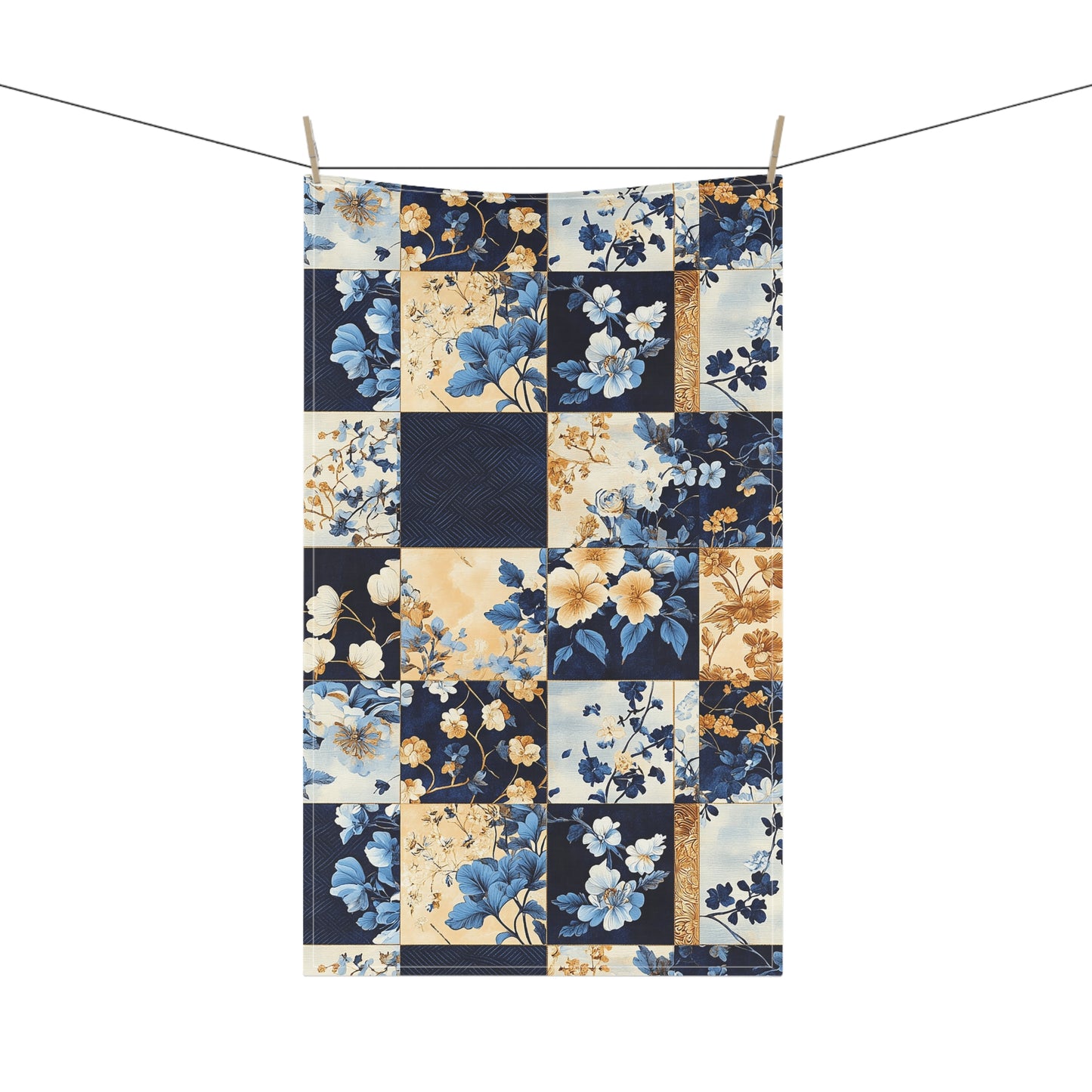 French Patchwork 10 Tea Towel
