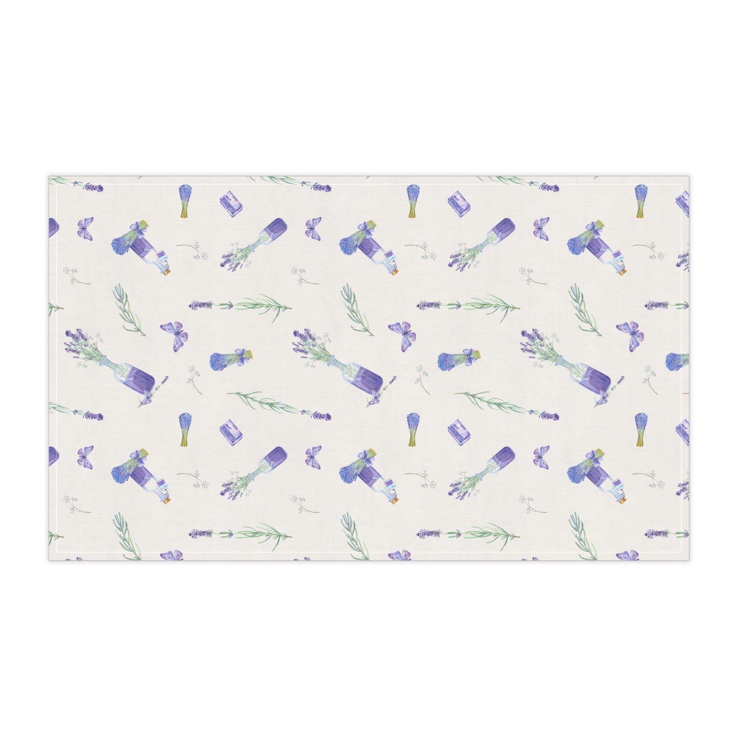 Lavender Fun 2 Tea Towel