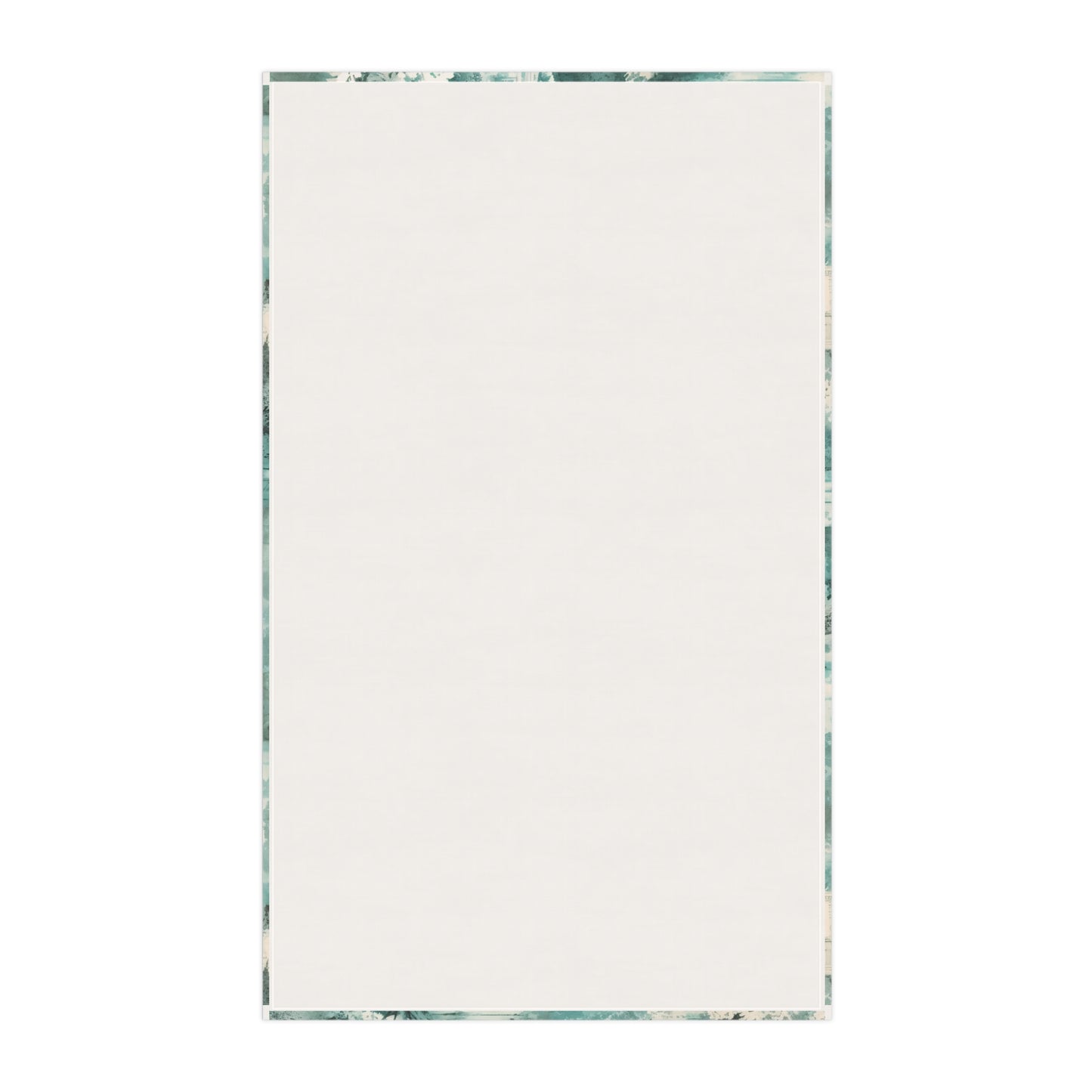 Mint French Country Toile (Manor) Tea Towel (cotton twill)