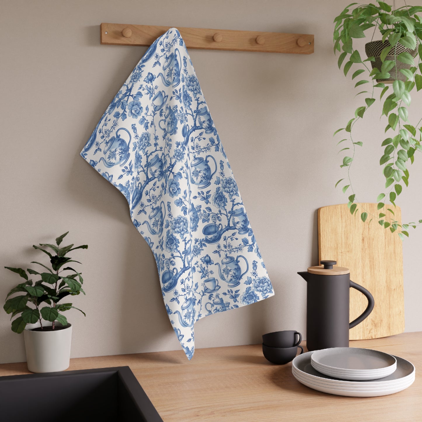Tea Chinoise 3 Tea Towel