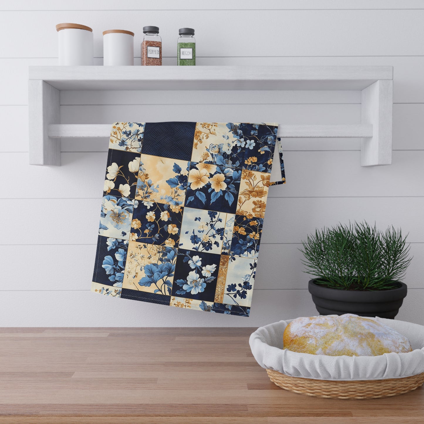 French Patchwork 10 Tea Towel