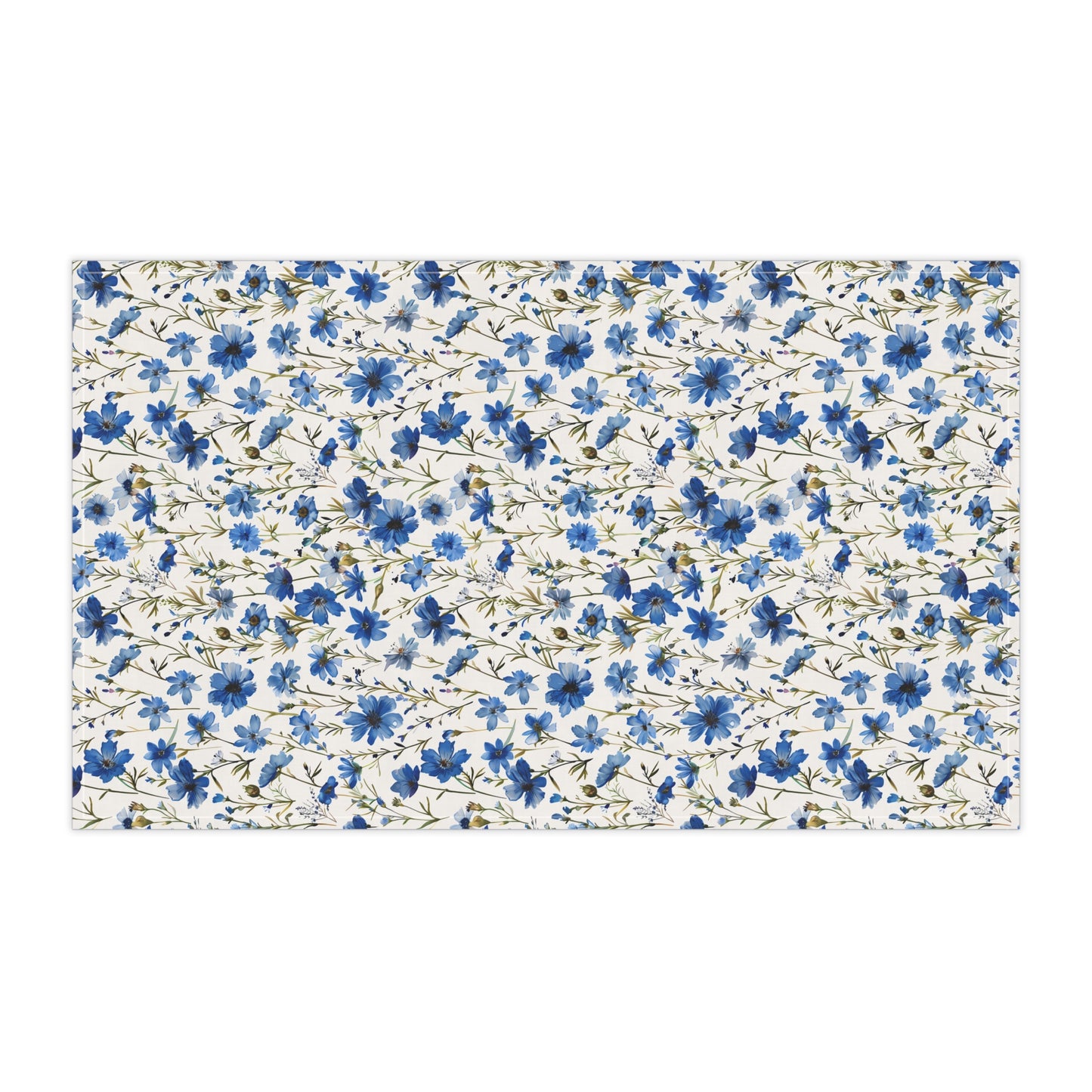 Blue Floral French Cottagecour 3 Tea Towel