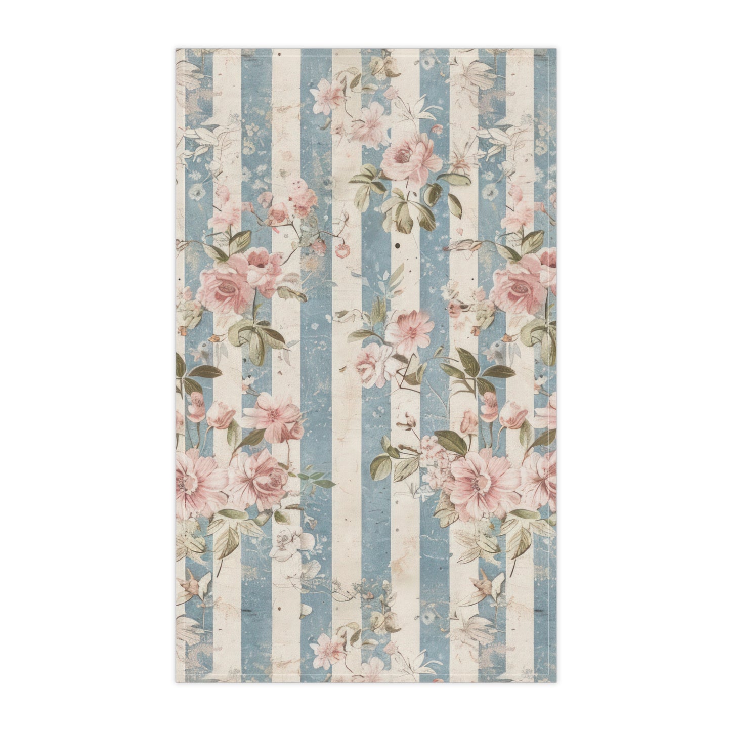 Vintage French Wall Paper 4 Tea Towel