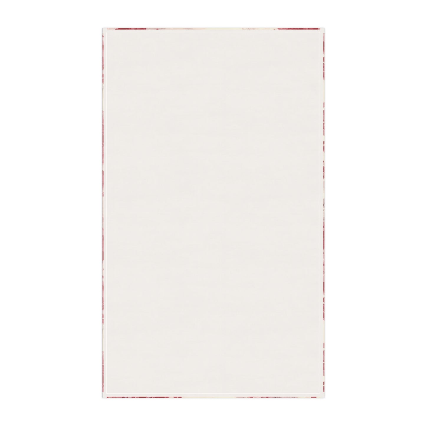 Red French Country Toile (The Manor) Tea Towel (cotton twill)