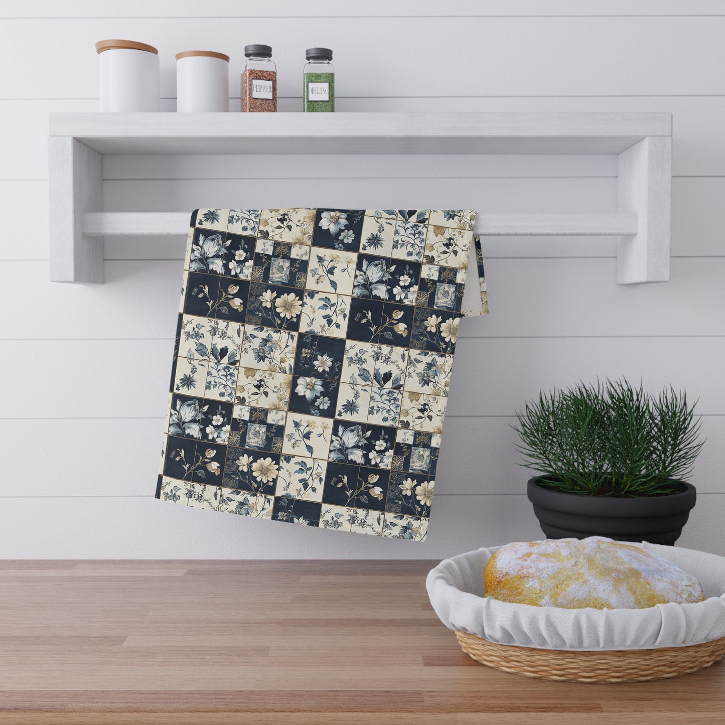 French Patchwork 15 Tea Towel