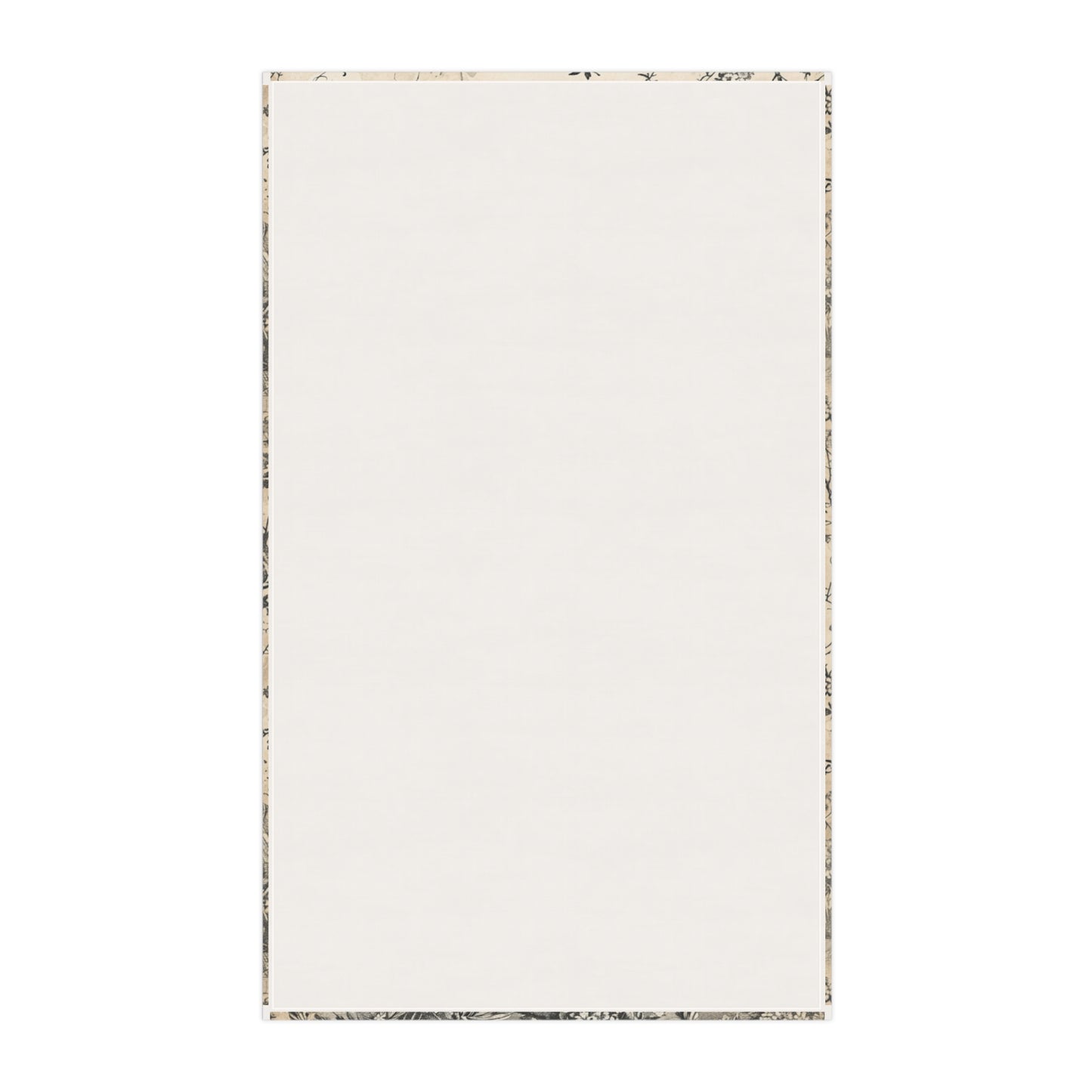 French Toile (Eiffel Tower) Tea Towel (cotton twill)