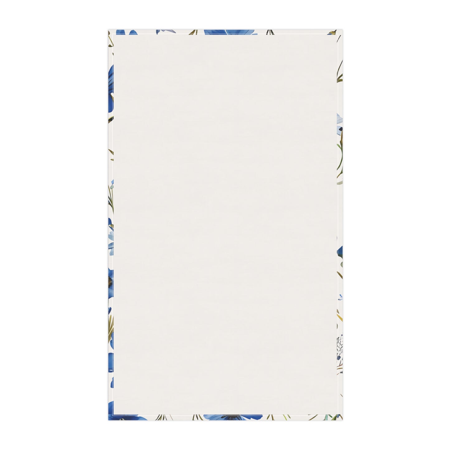 Blue Floral French Cottagecour 1 Tea Towel