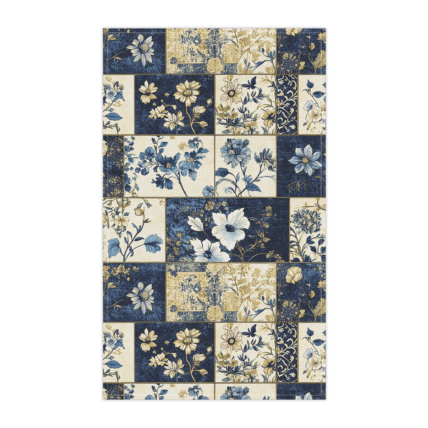 French Patchwork 24 Tea Towel
