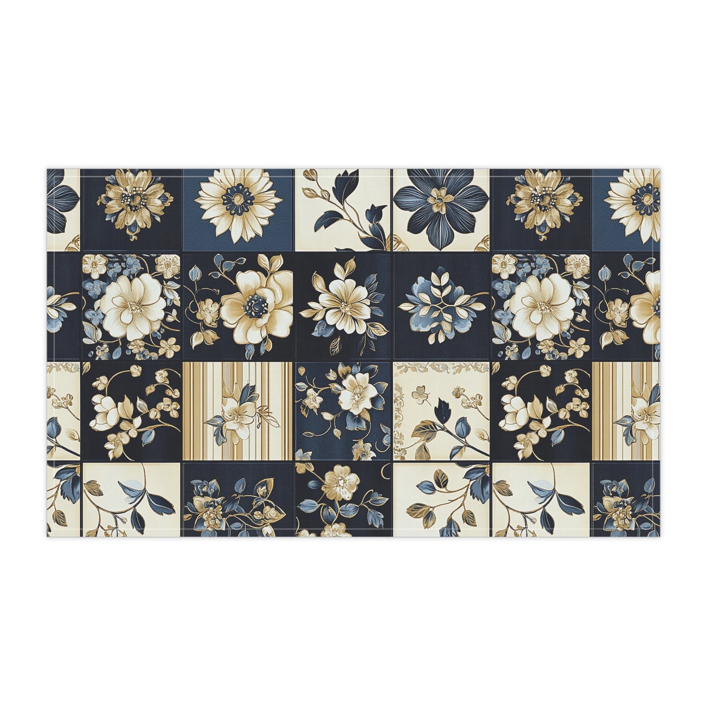 French Patchwork 4 Tea Towel