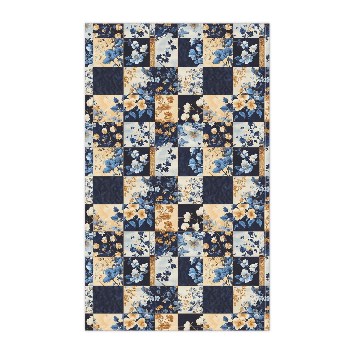 French Patchwork 9 Tea Towel
