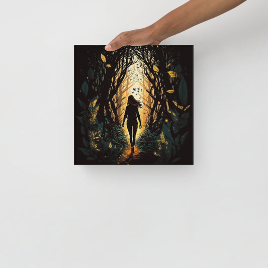 A Light in the Forest | Thin canvas