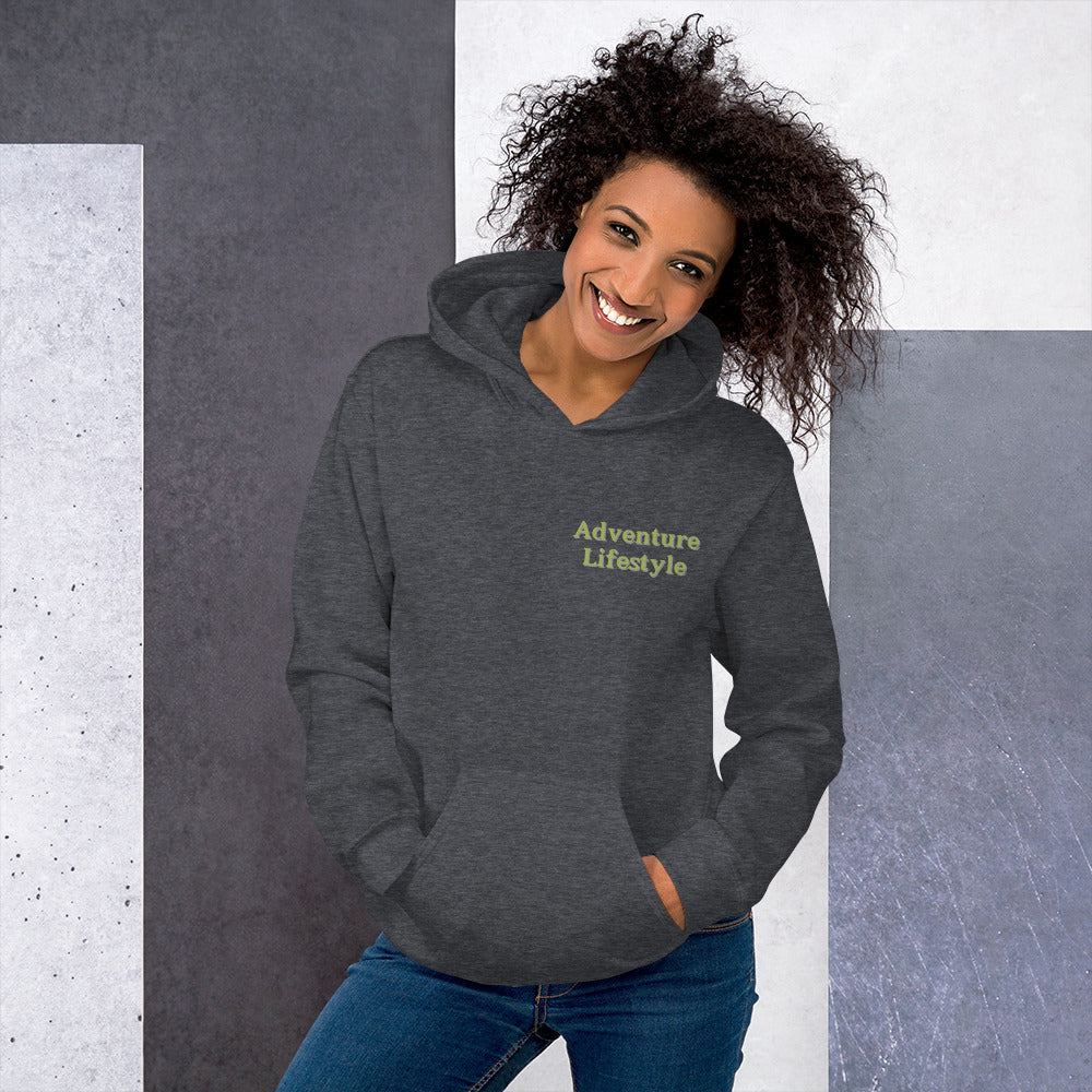 Adventure Lifestyle -Back | Unisex Hoodie