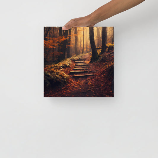 Autumn Forest Path 3 | Thin canvas