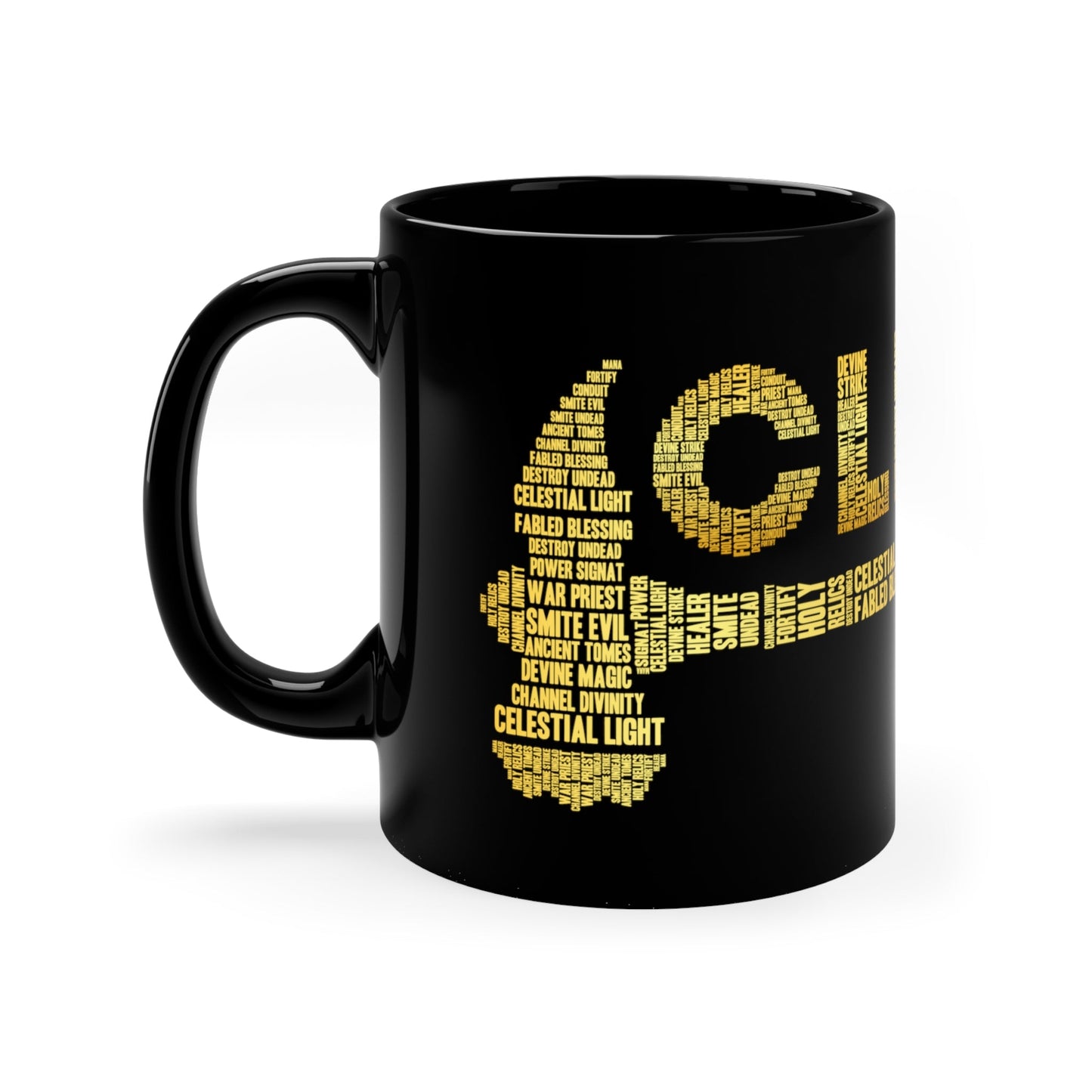 CLERIC | 11oz Black Mug