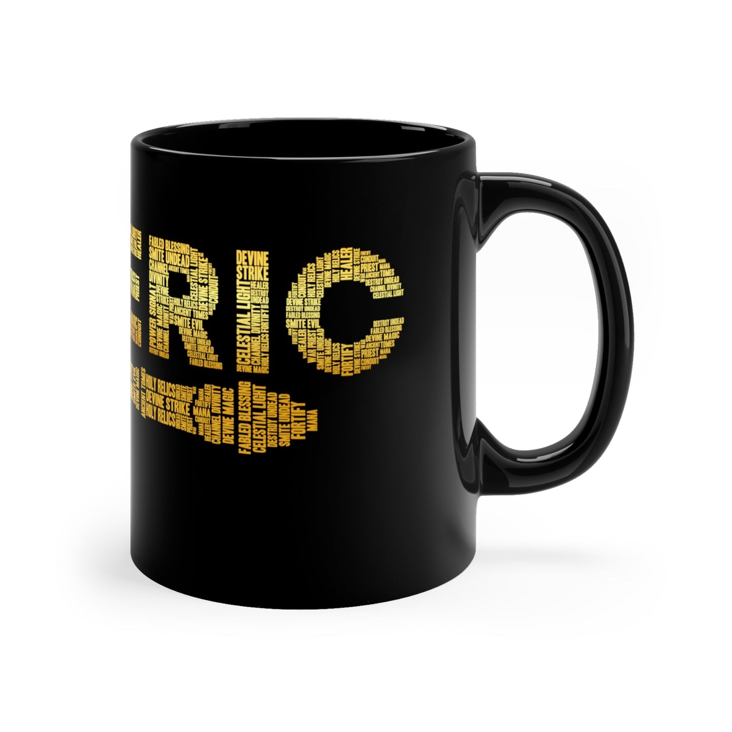 CLERIC | 11oz Black Mug