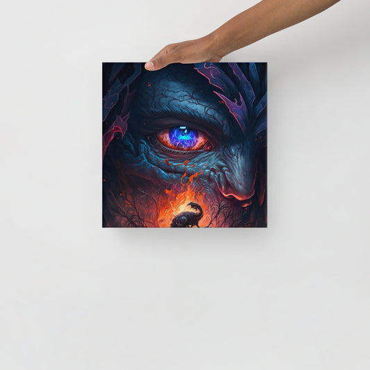 Demon Eye | Thin canvas