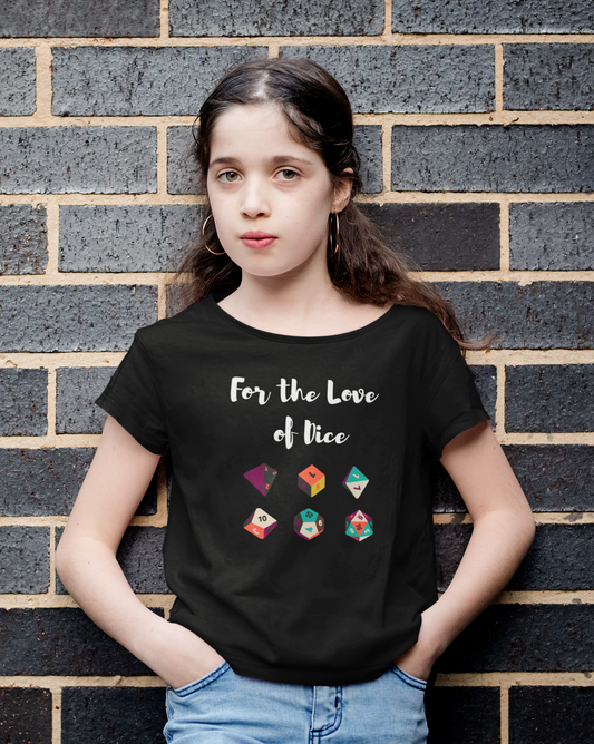 For the Love of Dice | Youth Short Sleeve T-Shirt